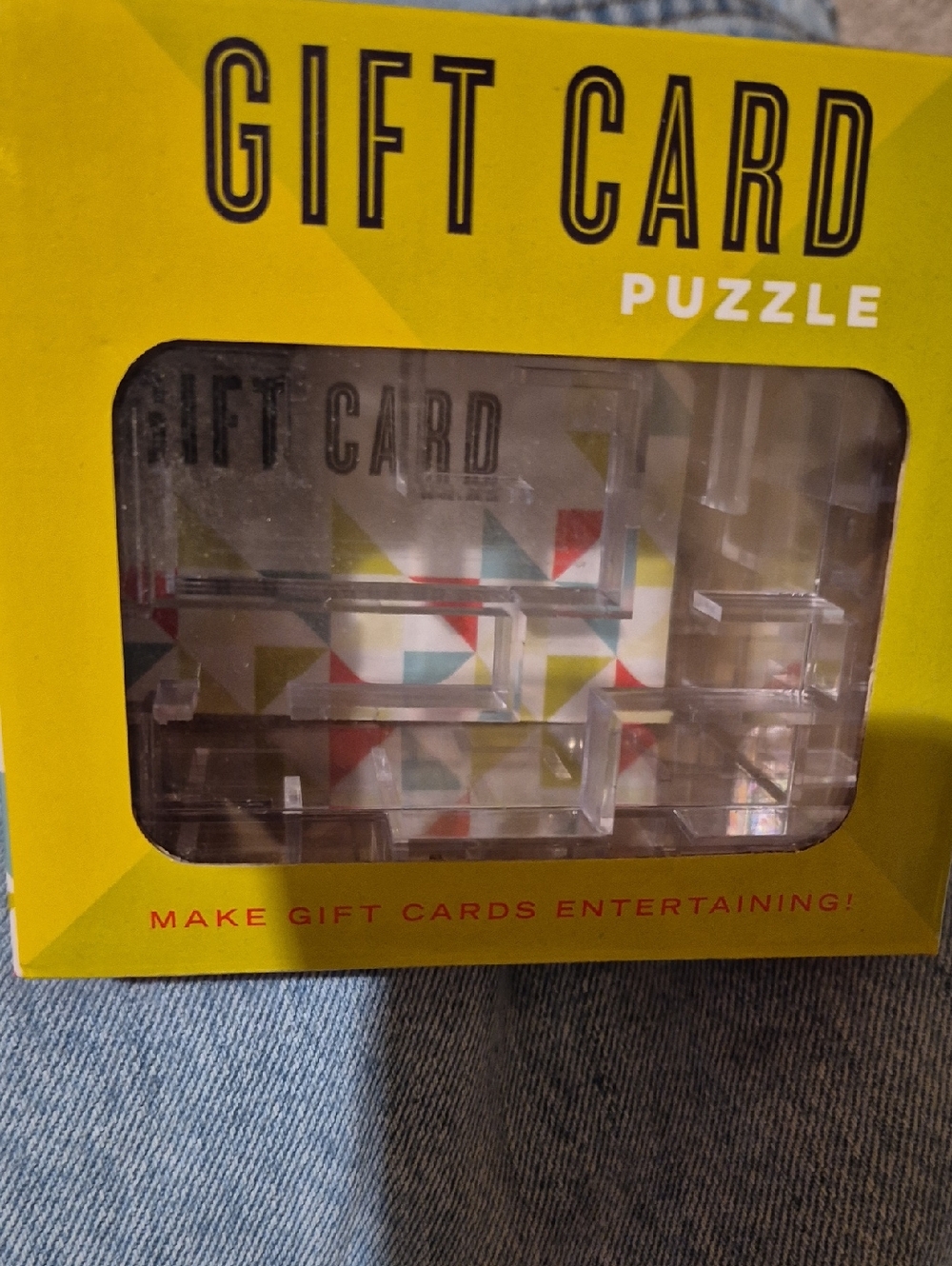 Gift Card Puzzle